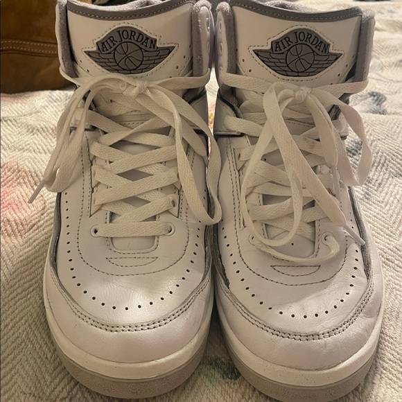 Jordan Other - Jordan White High-Top Athletic Shoes